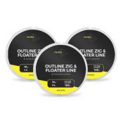 AVID CARP Outline Zig & Floater Line (100m)