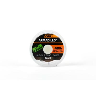 FOX Edges Armadillo Camo Shock & Snag Leader (20m)