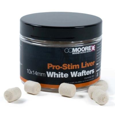 CC MOORE Pro-stim Liver Dumbell Wafters White 10x15mm (x65)