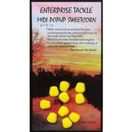 ENTERPRISE TACKLE Midi Pop Up Sweetcorn Jaune (x10)