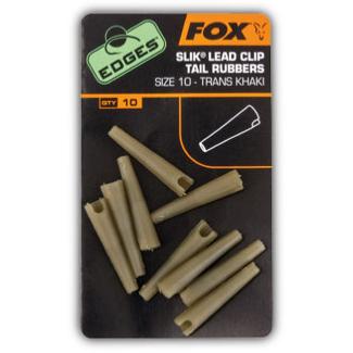 FOX Edges Lead Clip Tail Rubbers 10 (x10)
