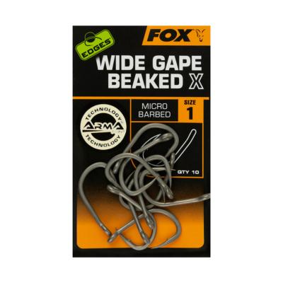 FOX Edges Wide Gape Beaked X Hooks (x10)