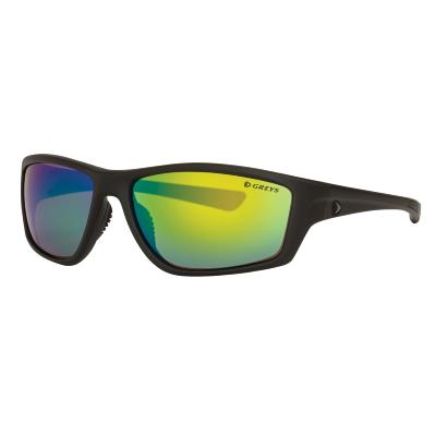 GREYS Lunettes Polarisantes G3 Matt Carbon / Green Mirror