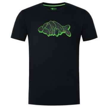 KORDA Outline Tee Black