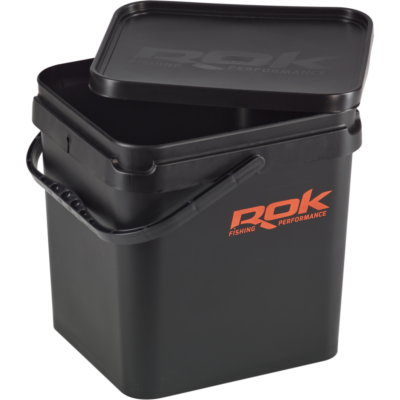 ROK Square Bucket Noir 17L + Couvercle