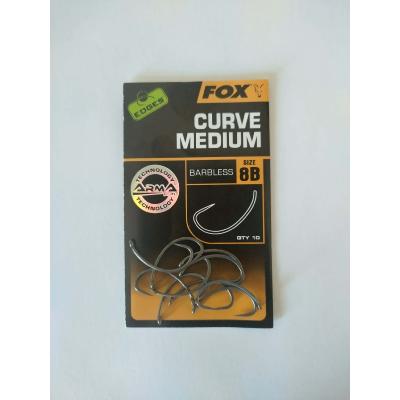 FOX Edges Curve Shank Medium Hooks B (x10)