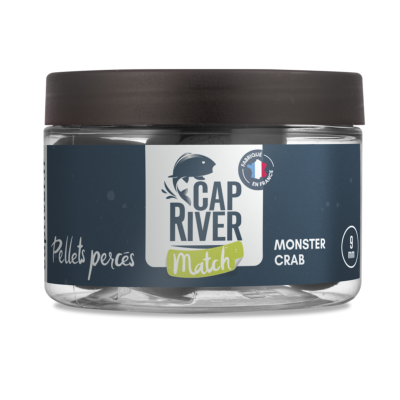 CAP RIVER Match Pellets Percés Monster Crab (80g)