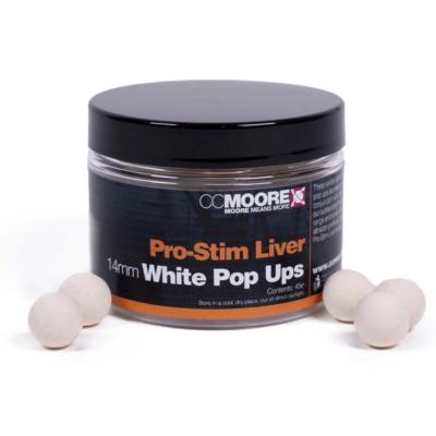 CC MOORE Pop Up White Pro-stim Liver 14mm (x45)