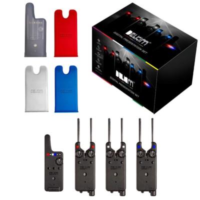 DELKIM Digital Presentation Set Red/White/Blue (3 + 1)