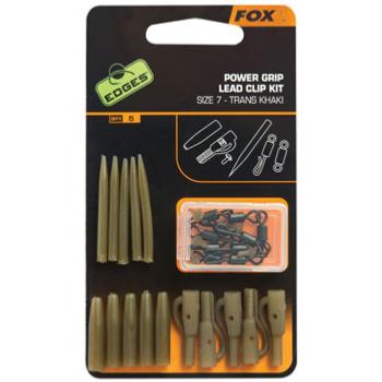 FOX Edges Power Grip Lead Clip Kit (x5)
