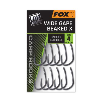 FOX Hameçons Wide Gape Beaked X (x10)