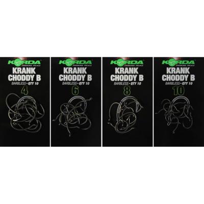 KORDA Hameçons Krank Choddy B (x10)