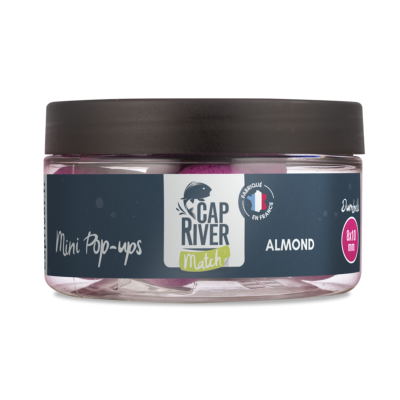 CAP RIVER Match Mini Pop Up Amande / Rose Dumbells 8x10mm (25g)