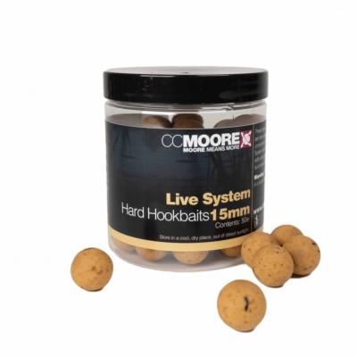 CC MOORE Hard Hookbaits Live System 15mm (x50)