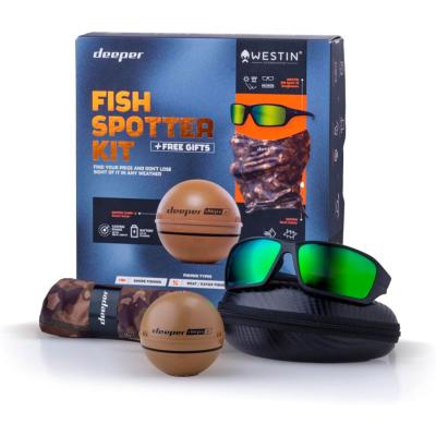 DEEPER Pack Chirp+2, Lunettes WESTIN et Tour de Cou