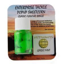 ENTERPRISE TACKLE Flavour Pop Up Sweetcorn Garlic Mint (x8)