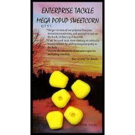 ENTERPRISE TACKLE Mega Pop Up Sweetcorn Jaune (x5)