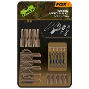 FOX Edges Camo Running Safety Clip Kit (x5)