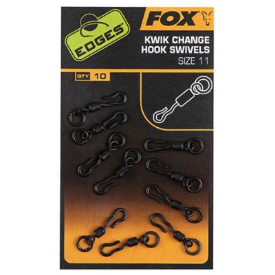 FOX Edges Kwik Change Hook Swivels 11 (x10)