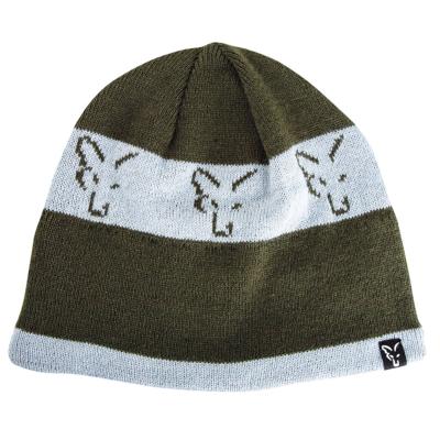 FOX Green / Silver Beanie