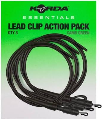 KORDA Essentials Lead Clip Action Pack (x3)
