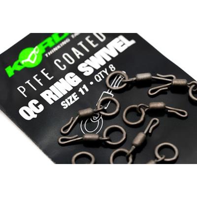 KORDA QC Ring Swivel Size 11 (x8)
