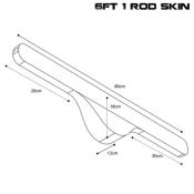 NASH Scope OPS Soft Protect 6" Skin 1 Rod