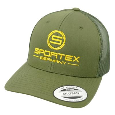 SPORTEX Snap Cap Mesh 6 Panel Olive