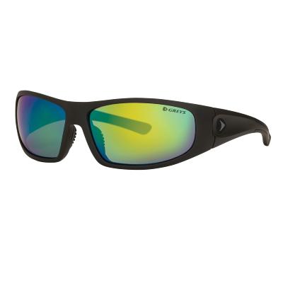 GREYS Lunettes Polarisantes G1 Matt Carbon / Green Mirror