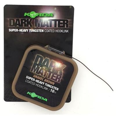 KORDA Dark Matter Tungsten Coated Braid Gravel Brown 25lbs (10m)