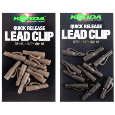 KORDA QR Lead Clips (x10)