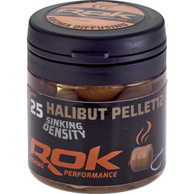 ROK Halibut Pellet 12 Dip Sinking Density (x25)