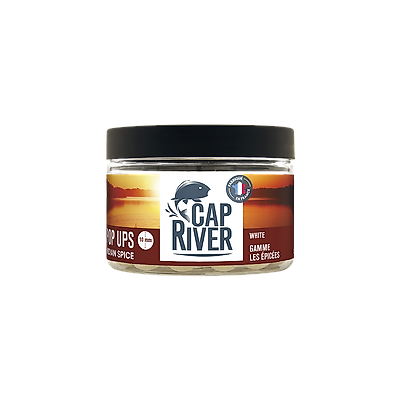 CAP RIVER Pop Up Indian Spice 10mm Blanc (30g)