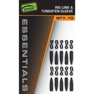 FOX Edges Rig Link & Tungsten Sleeve (x10)