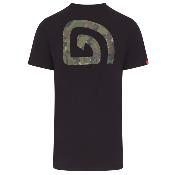 TRAKKER CR Logo T-Shirt Black Camo