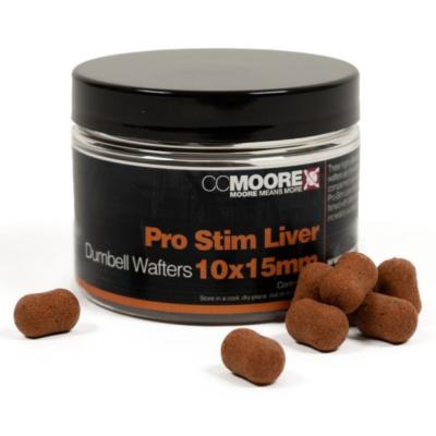 CC MOORE Pro-stim Liver Dumbell Wafters 10x15mm (x65)