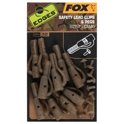 FOX Edges Camo Lead Clip & Pegs 7 (x10)