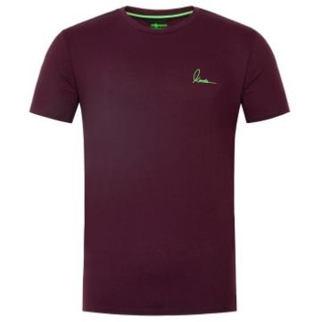 KORDA Minimal Tee Burgundy