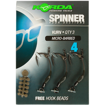 KORDA Spinner Hook Sections Kurv (x3)