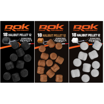 ROK Halibut Pellet 12 Sinking Density (x20)