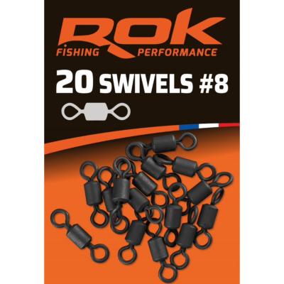 ROK Swivels taille 8 (x20)