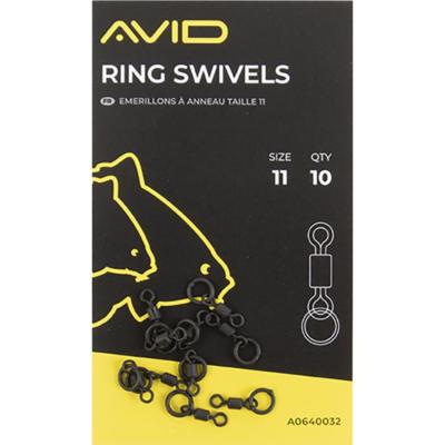 AVID CARP Ring Swivel Size 11 (x10)
