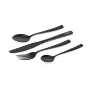 FOX Cookware Black Stainless Cutlery Set