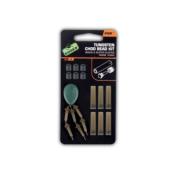 FOX Edges Tungsten Chod Bead Kit Trans Khaki (x6)