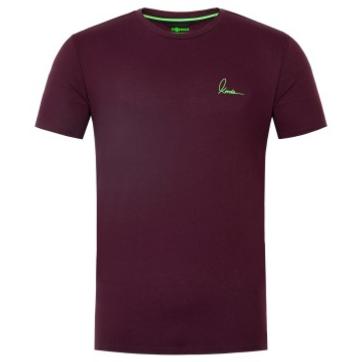 KORDA Minimal Tee Burgundy