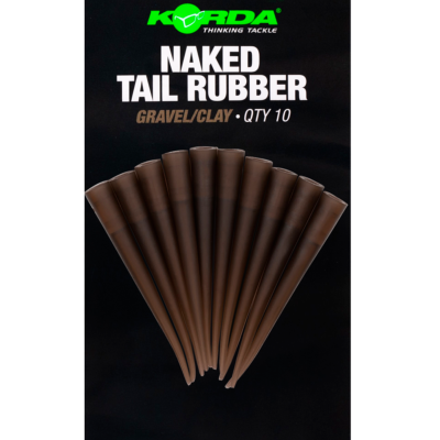 KORDA Naked Tail Rubbers (x10)