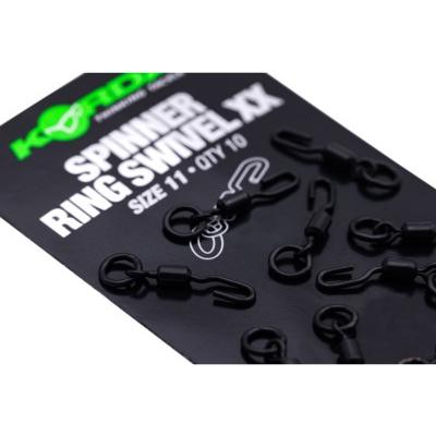 KORDA Spinner Ring Swivel XX Size 11 (x10)