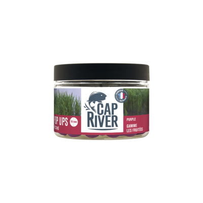 CAP RIVER Pop Up Pêche Poivre 10mm Mauve (30g)