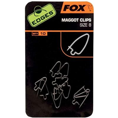 FOX Edges Maggot Clips 8 (x10)