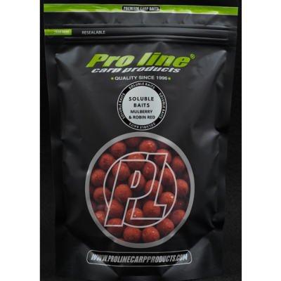 PRO LINE Bouillettes Solubles Mulberry & Robin Red 20mm (5kg)